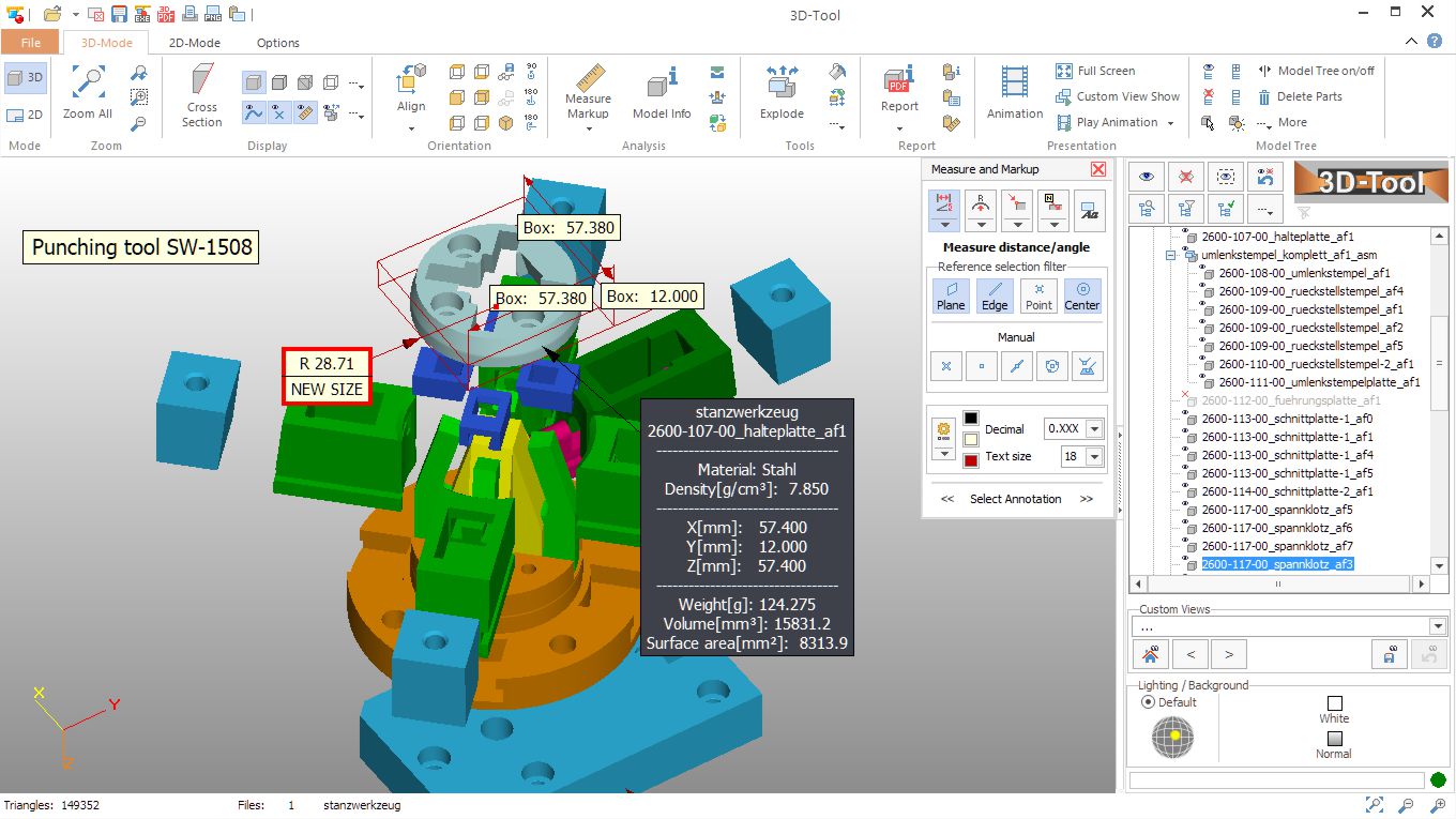 3D-native CAD Converter to concert CATIA SolidWorks Siemens NX Creo Inventor